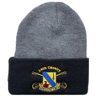 Oxford and Black Knit Cap
